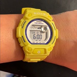 BABY-G  Watch Yellow Casio